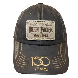 Union Pacific Since 1862 Slideback Baseball Cap Brown One Size Union Pacific